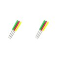 thumbnail image 4 of Cateissary 3Pcs Stainless Stir Sugarcraft Baking Icing Supplies Tool Mixing Stirring Home Needle Accessories Biscuit 12.00*2.00 cm 2Conjunto, 4 of 6
