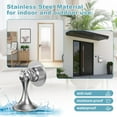 thumbnail image 3 of Magnetic Door Stoppers 2 Pack, Door Stops for Wall and Floor Mounting, Door Holder Keep Door Open, No Drilling Door Stop with3D Adhesive Tapes，Silver, 3 of 10