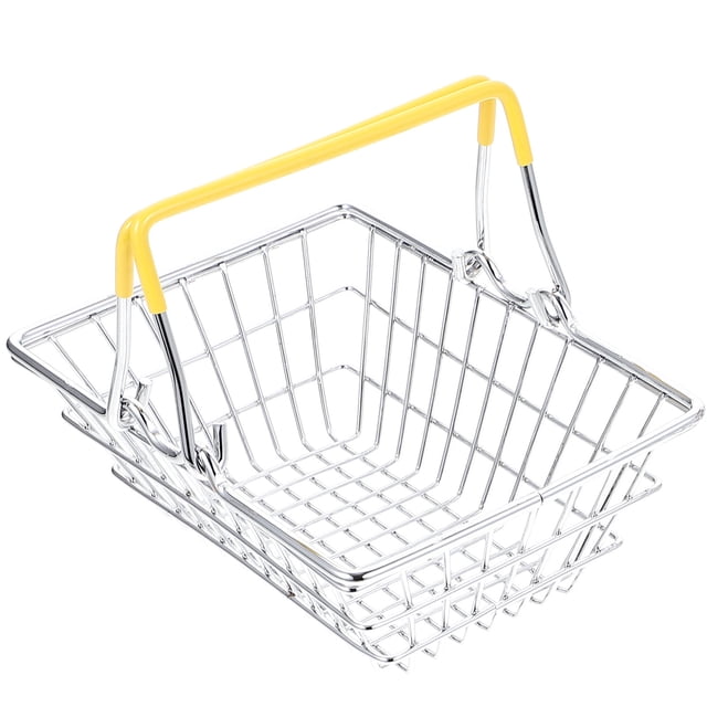 VERDANVERSE Paniers de Courses à Main pour Supermarché Rangement Vert Lot de 1 pour Enfants