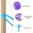 thumbnail image 3 of Uxcell Flagging Tape Non-Adhesive Plastic Neon Survey Marking Tape for Tree Hunting Boundaries Hazardous Areas Purple 8, 3 of 5