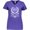 Purple, variant on Born in 1958 Limited Edition Women's V-Neck T-Shirt