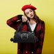 thumbnail image 2 of Women Handbags Handbags for Ladies Fashion Handbag Crossbody Bags Women Retro Handbag PU Leather Black, 2 of 5