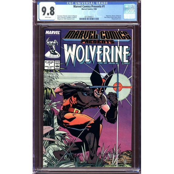 Marvel Comics Presents #1 - CGC 9.8 Comic Book