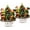 2Pcs, variant on Jeweled Christmas Tree Plug-in Night Light, 3D Crystal Holiday Decor,1Pc | Festive LED Night Lamp with Gemstone Tree Design, Color Vintage Rhinestone Halloween Trees Wall Nightlight for Bedroom