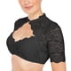thumbnail image 3 of Lencería Sexy Gibobby tanga 1 pieza con aros para mujer blusa Dirndl elegante negra XXL, 3 of 5