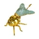 thumbnail image 1 of Tarro de miel de abeja con cuchara, azucarero, bote para café, moderno y multifuncional, abeja Oro y verde, 1 of 9