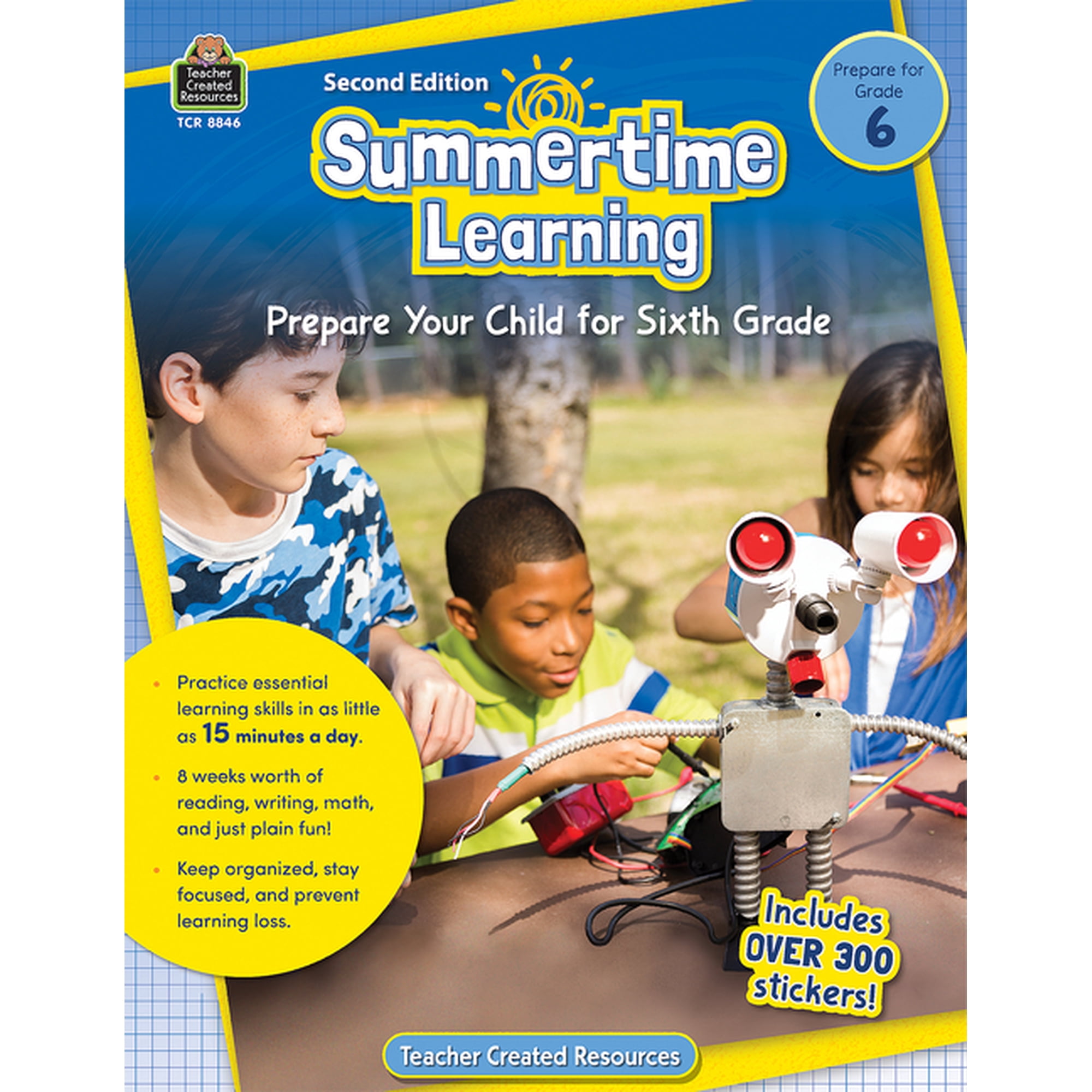 Summertime Learning: Summertime Learning, Second Edition (Prep. for Gr. 6) (Paperback)