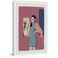 thumbnail image 3 of The Pink Fashion Framed Painting Print, 3 of 5