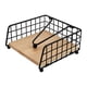 thumbnail image 5 of Organizador de servilletas con base de madera, soporte para servilletas de mesa, ideal para restaurantes y casas de campo. Negro, 5 of 9