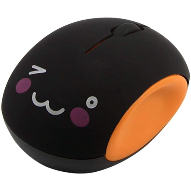 Ratón inalámbrico Lindo Pequeño Ratón silencioso Portátil Mini Ratón óptico recargable Ormromra HMKY317-2