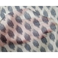 thumbnail image 4 of oneOone Silk Tabby White Fabric Geometric Line Ikat Sewing Craft Projects Fabric Prints By Yard 42 Inch Wide, 4 of 4
