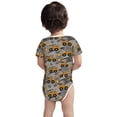 thumbnail image 6 of Rocae Retro Excavator for Baby Climbing Clothes Soft Baby Romper for Active Infants Comfortable and Breathable Crawling Jumpsuit Unisex Baby Outfit 3 Months, 6 of 8