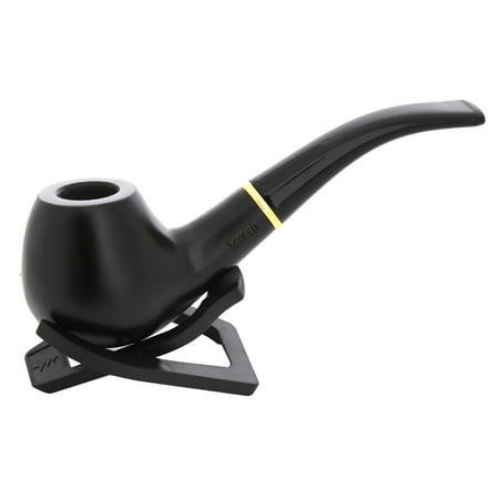 Wooden Tobacco Pipe Tips Scorch Torch Nova Wooden Tobacco Pipe with 3 in 1 Pipe Tool and Optional Lighter (Tobacco Pipe) ()