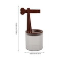 thumbnail image 2 of unbranded Soporte Y Limpiador De Pinceles Marrón Para Uso Artístico Con Clásico Y Funcionalidad, 2 of 8