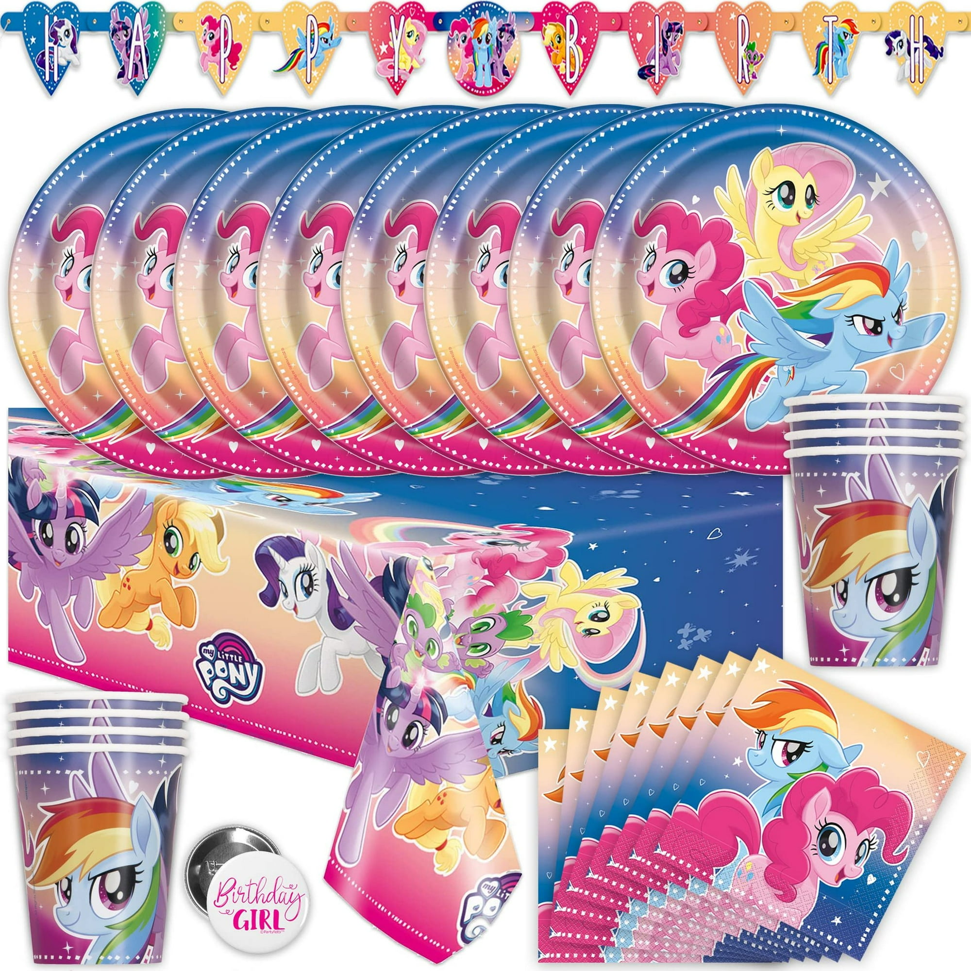 Party city barbie tableware ultimate kit for 24 guests birthday party supplies shop