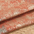 thumbnail image 4 of Home Soft Things Jacquard Chenille Big Zipper Throw Pillow Cover 2 Piece Set - Orange - 14" x 26", 4 of 6