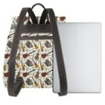 thumbnail image 3 of Balery Guitar Mochila de Cuero para Mujeres, Gran Capacidad, Bolsa de Viaje Multifuncional, Mochila de Cuero y Bolsa de Hombro para Mujeres, 3 of 4