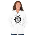 thumbnail image 4 of Nautilus Shell Symbolic Spiritual Zip Up Hoodie Men's Women's Brisco Brands S, 4 of 6