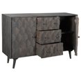 thumbnail image 2 of Moti 90129001 2 Door, 3 Drawer Onyx Sideboard, Dark Gray, 2 of 2
