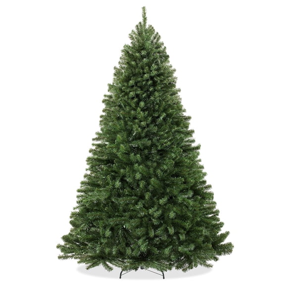 7.5 Foot Artificial Holiday Christmas Tree with Stand - Realistic Green Spruce