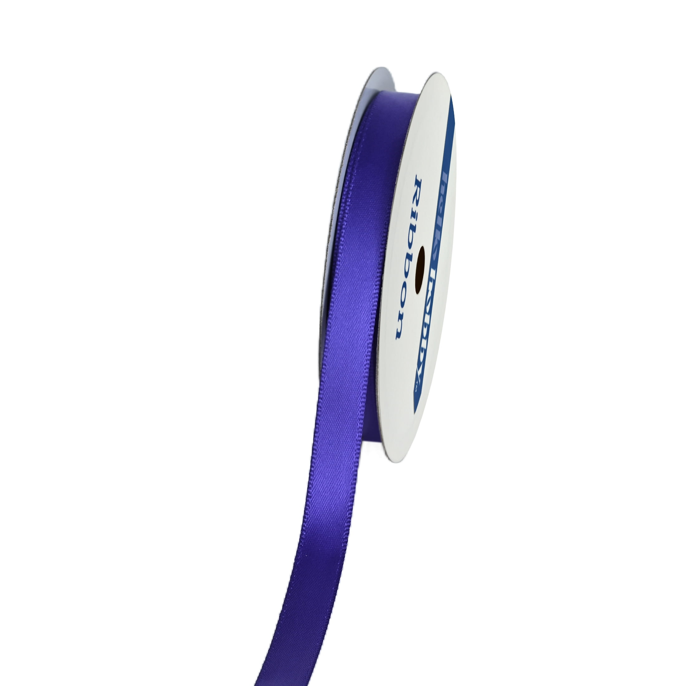 Gwen Studios 3/8" Purple Satin Ribbon, 7 Yards