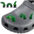 thumbnail image 2 of Hole Shoe Charm Decoration, Funny Crocodile, Dragon, Snake Shape PVC Shoe Buckle Manual DIY Hole Shoe Accessory Fashion Trend Hole Shoe Matching Party Gift, 2 of 4