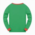 thumbnail image 6 of NOLDARES Little Boys Girls Christmas Pajamas for Toddler Clothes Set Snowman Long Sleeve Cotton Kids Pjs Fall Winter Sleepwear 6-24 Months 2t 3t 4t 5t 6t 7t 8t 9t Children,Green,3-4 Y, 6 of 6