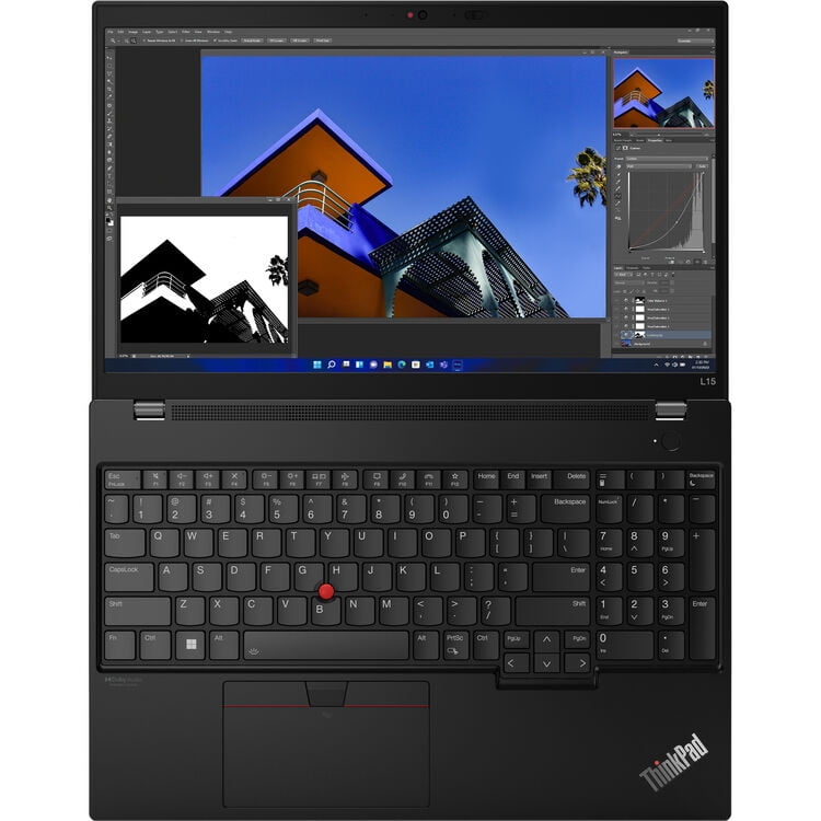 Restored LENOVO THINKPAD L15 GEN 3 15.5" FHD AMD RYZEN 5 PRO 5675U - 16GB RAM, 256GB SSD - Webcam, Bluetooth - Windows 11 Pro (Refurbished)