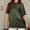 Army Green, variant on ALLLIST Sequin Tops for Women Crew Neck Black T-Shirts Short Sleeve Plain Trendy Shirts Tops for Ladies