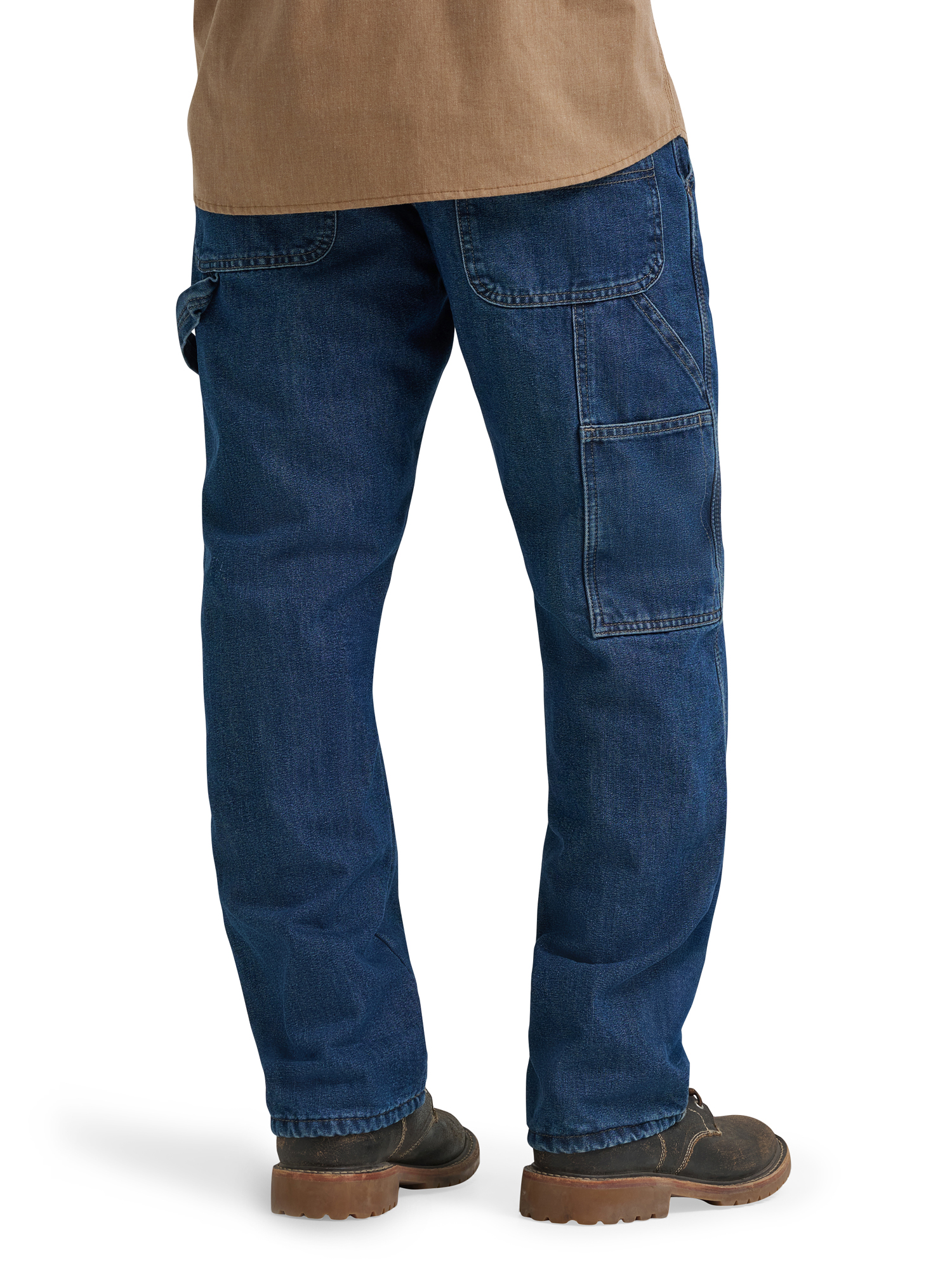 Wrangler Men's and Big Men's Relaxed Fit Fleece Lined Cargo Pant