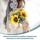 thumbnail image 3 of Ramo de girasol romántico para boda, ramo de novia, decoración de ramo de girasol Artificial, 3 of 7