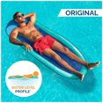 thumbnail image 5 of SwimWays Spring Float Inflatable Pool Lounger with Hyper-Flate Valve, Aqua, 5 of 8