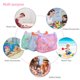thumbnail image 5 of Bolsa de playa de malla para juguetes de playa, bolsa de recolección con forma de concha para niños, 5 of 6