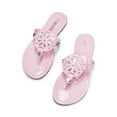 thumbnail image 4 of DREAM PAIRS Women's Flip Flops Comfortable Soft Cushion Slide Slip on Summer Beach Thong Flat Sandals, 4 of 8