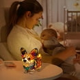 thumbnail image 5 of Corgi Lamp, Dogs Stained Resin Tabletop Night Light, Dog Series Art Night Light, Dog Stained Glass Lamp, 3D Cute Pet Themed LED Table Lamps, Gift for Lovers,A, 5 of 8