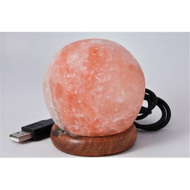 Linnea Brands 691136 Globe USB Salt Lamp