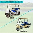 thumbnail image 6 of 10L0L Golf Cart Seat Covers Front Set for EZGO TXT RXV & Club Car DS Carts Part Accessories - Blue, 6 of 6