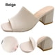 thumbnail image 5 of Zapatos Tacón Vestir Sandalias Grueso Bloque Tejido Cómodo para Mujer, 5 of 8