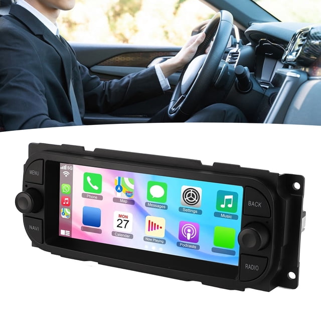 Radio De Coche, Radio De Coche Con Pantalla Táctil 1024x600 Pantalla IPS De 6,86 Pulgadas Para 13