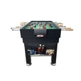 thumbnail image 2 of KICK Decagon 55″ 10-in-1 Multi-Game Table (Black) - Combo Game Table Set - Foosball, Billiards, Glide Hockey, Ice Hockey, Table Tennis, Chess, Backgammon, Draughts, Bowling and Shuffleboard for Home, 2 of 13