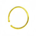 thumbnail image 1 of Brazalete abierto chapado en oro de 14 quilates para mujer, 14 g, con estampado de nubes, 1 of 2