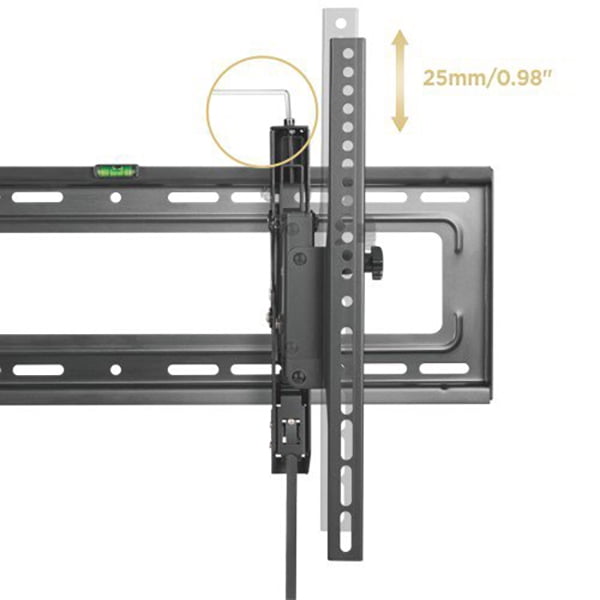 Premium Micro-Adjust Tilt TV Wall Mount with Advanced Extension: 37" - 80" Screens