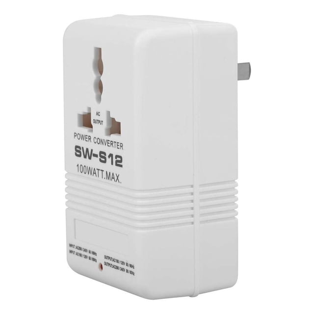 Adaptador del convertidor de voltaje 100W 110V / 120V a 220V / 240V Concentrador inversor de subida