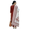 thumbnail image 4 of Alvami Women's Silk Kurta and Pant with Dupatta Set - Indian Ethnic Traditional Wear Kurta Set, 4 of 6