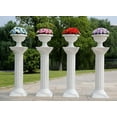 thumbnail image 2 of BalsaCircle Ivory 4 Pieces 12" Vases Centerpieces Party Flowers Centerpieces Cheap Bulk, 2 of 4
