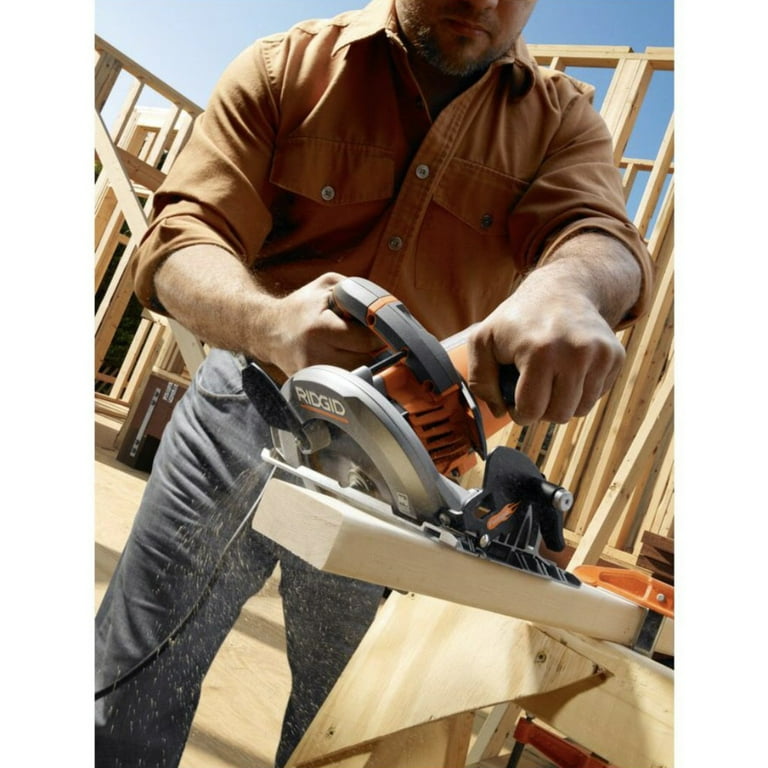 12 Amp Corded 6-1/2 in. Magnesium Compact Framing Circular Saw 12 Amp Corded 6-1/2 in. Magnesium Compact Framing Circular Saw