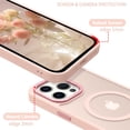thumbnail image 2 of Funda de teléfono BENTOBEN para iPhone 12 Pro Max de 6.7 pulgadas, rosa mate, 2 of 8