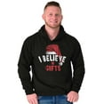 thumbnail image 5 of Xmas I Believe in Christmas Presents Hoodie Sweatshirt Women Men Brisco Brands S, 5 of 6