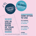 thumbnail image 5 of Allergy Asthma Clean Allergen Spray, Pets, Dust Allergies & More, Air & Surface, Just Add Water, Bottle, Over 33oz, 5 of 9