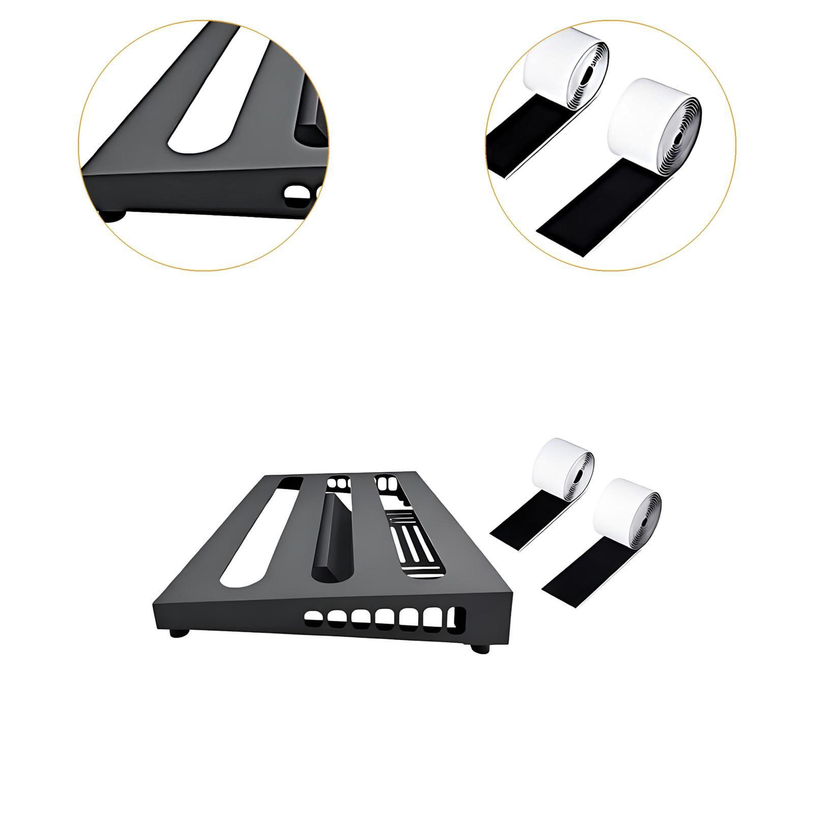 EHJRE 1 Piece Effects Pedal Board Alloy Guitar Pedalboard Electric Guitar Effect Board S